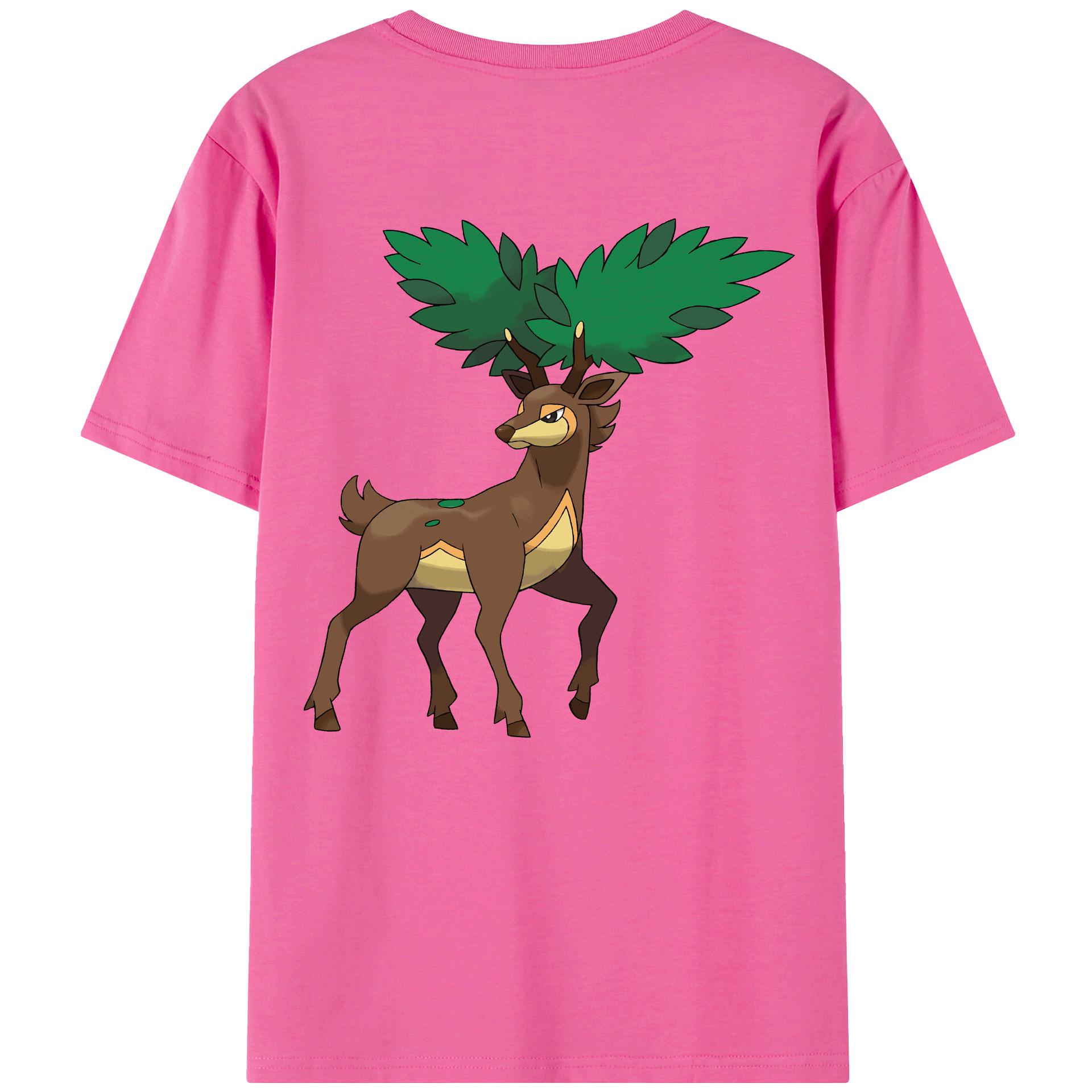 （画像用） ポケットモンスター Pokémon レディース半袖Tシャツ(バックプリント)